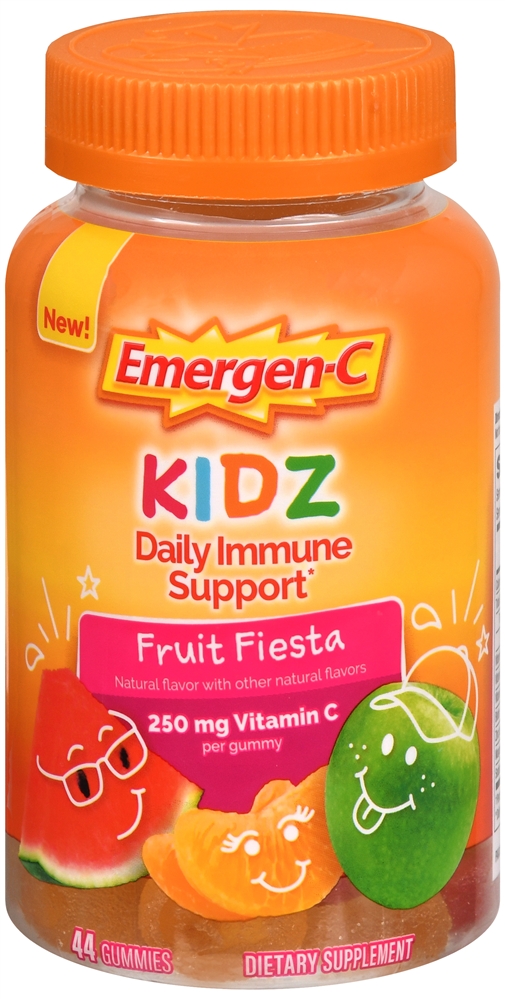 Emergen-C Kidz Daily Immune Support Gummies Fruit Fiesta
