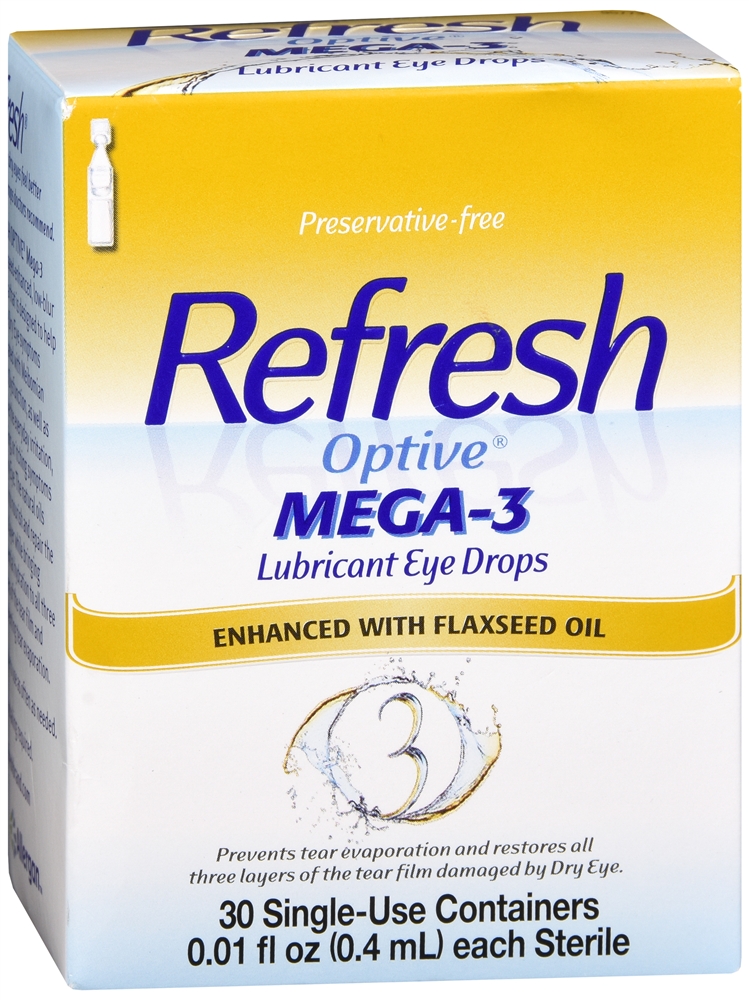 Refresh Optive Mega-3 Lubricant Eye Drops Single-Use Containers – Image 5