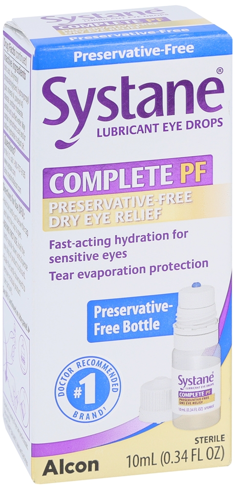 Systane Complete PF Lubricant Eye Drops – Image 4