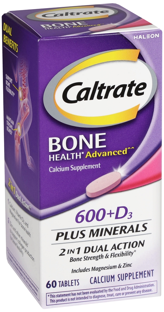 Caltrate Bone Health Advanced Calcium 600 mg + D3 Tablets – Image 5