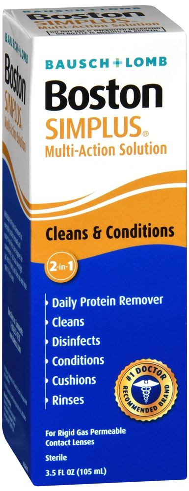 Bausch + Lomb Boston Simplus Multi-Action Solution – Image 4