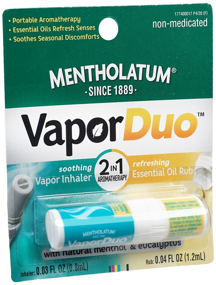 Mentholatum Vapor Duo Vapor Inhaler/Essential Oil Rub – Image 5