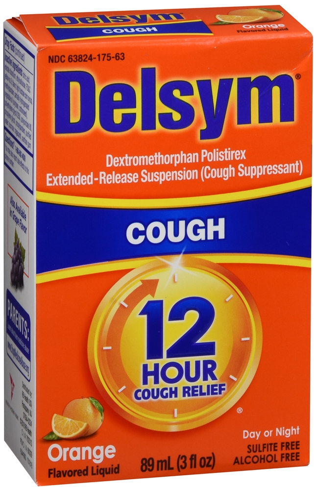 Delsym 12 Hour Cough Relief Liquid Orange – Image 6