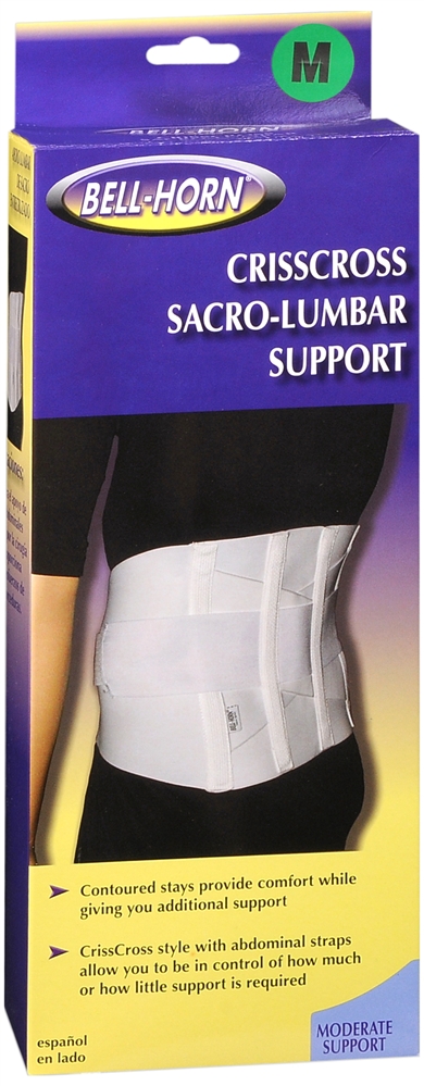 Bell-Horn Crisscross Sacro-Lumbar Support Medium – Image 2