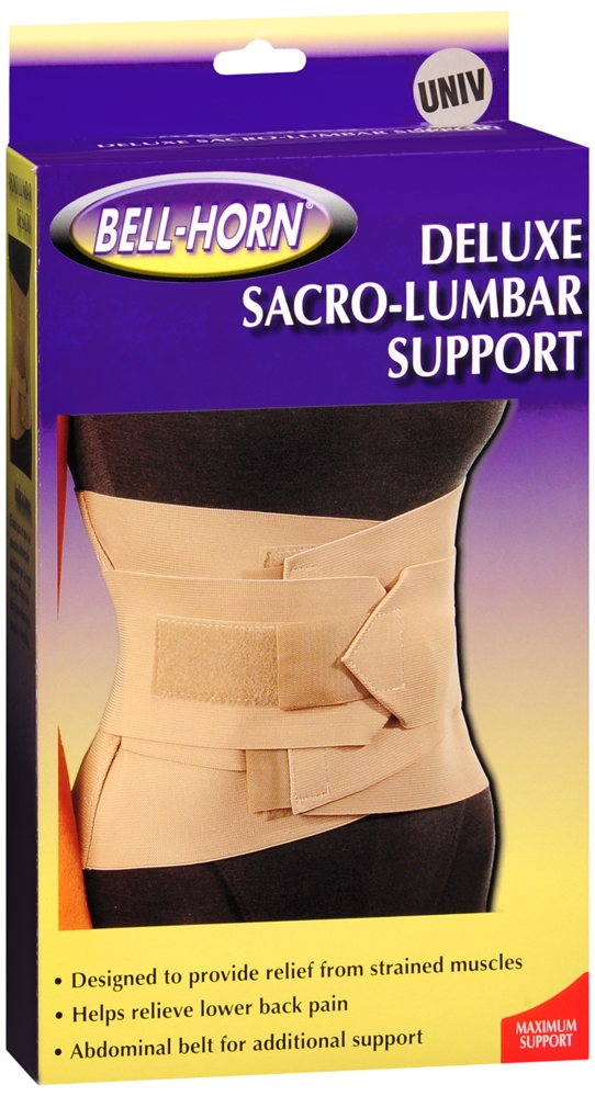 Bell-Horn Deluxe Sacro-Lumbar Support Beige Universal