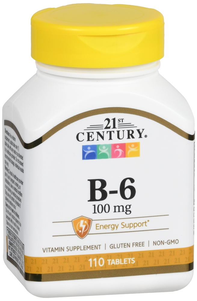 21st Century B-6 100 mg Tablets – Image 4