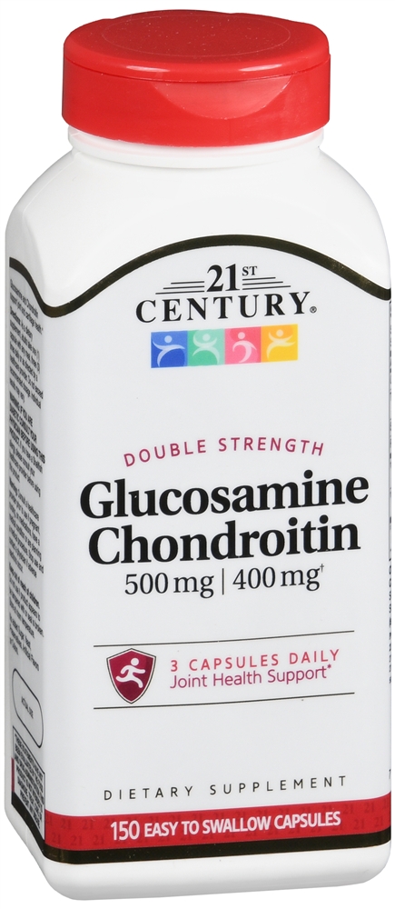21st Century Glucosamine 500 mg Chondroitin 400 mg Capsules Double Strength – Image 4