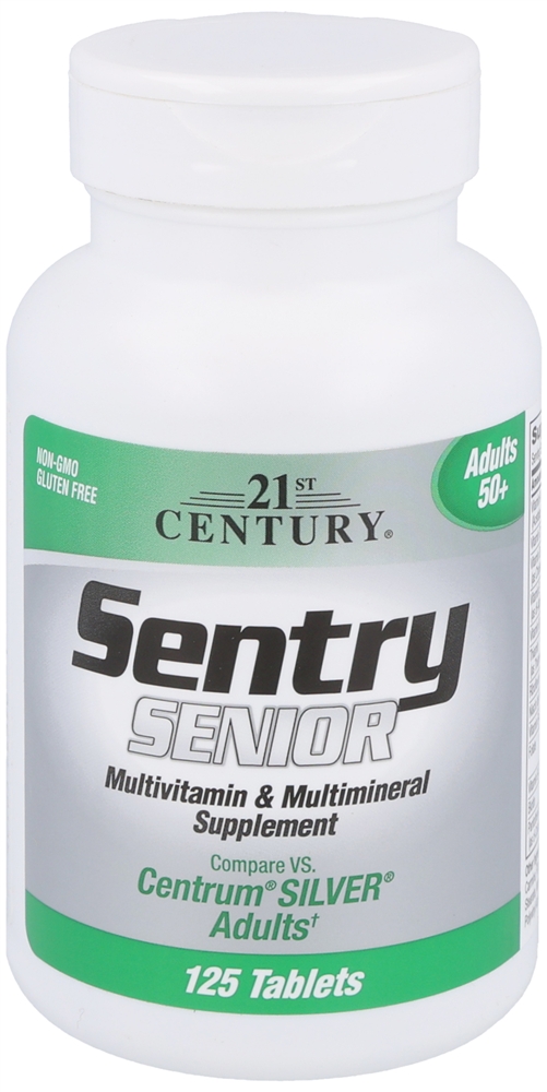 21st Century Sentry Senior Adults 50+ Multivitamin & Multimineral Tablets