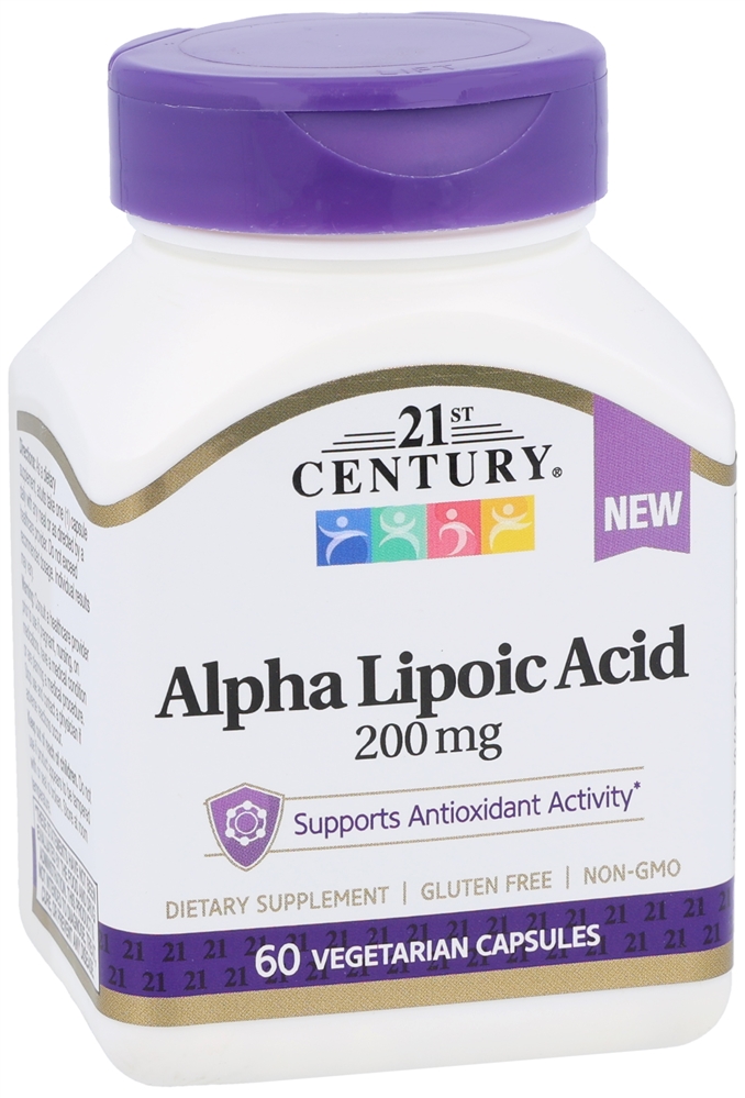 21st Century Alpha Lipoic Acid 200 mg Capsules – Image 4