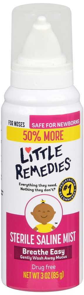 Little Remedies For Noses Sterile Saline Mist – Image 2