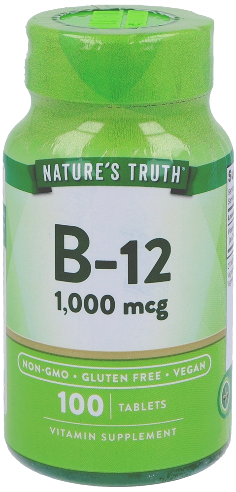 Nature's Truth B-12  1,000 mcg Tablets