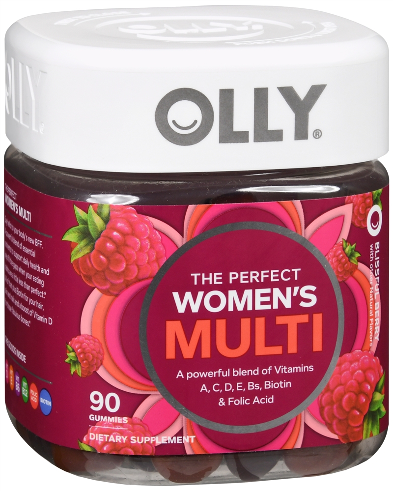 OLLY The Perfect Women's Multi Gummies Blissful Berry