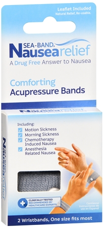 Sea-Band Nausea Relief Comforting Acupressure Wristbands One Size – Image 7