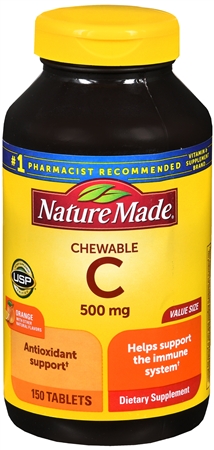 Nature Made C  500 mg Chewable Tablets Orange – Image 11