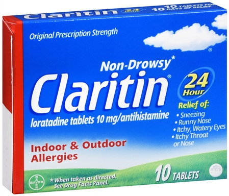 Claritin Loratadine 10 mg/Antihistamine 24 Hour Allergy Tablets – Image 7