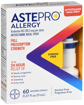 Astepro Allergy Azelastine HCl 205.5 mcg Antihistamine Nasal Spray – Image 13