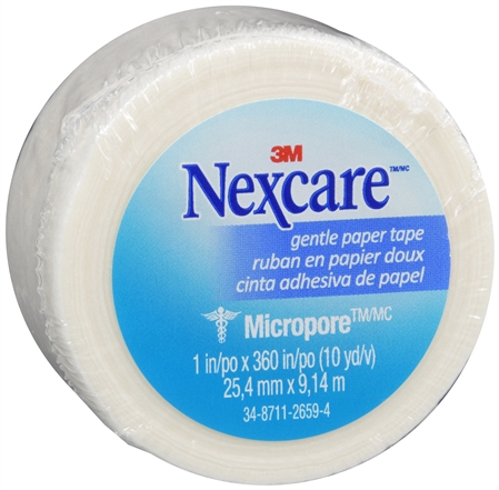 Nexcare Micropore Gentle Paper Tape 1 In x 10 Yd – Image 5