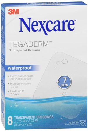Nexcare Tegaderm Transparent Dressings Waterproof 2.375 x 2.75 In – Image 14