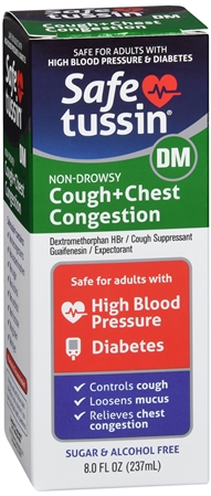 Safetussin DM Cough + Chest Congestion Liquid Non-Drowsy – Image 13