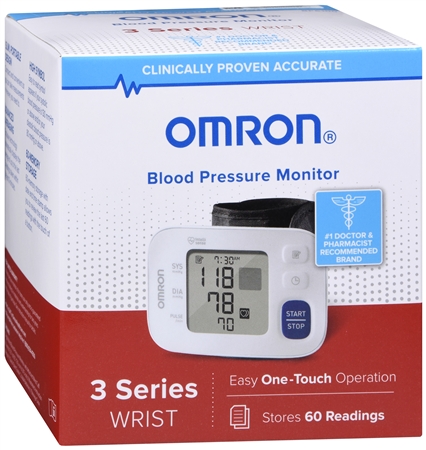 OMRON Blood Pressure Monitor 3 Series Wrist – Image 14