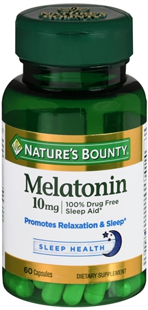 Nature's Bounty Melatonin 10 mg Capsules – Image 6