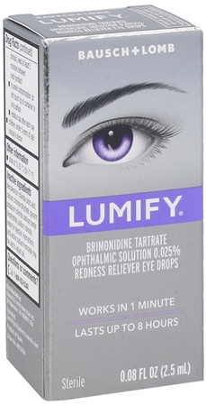 Bausch + Lomb Lumify Brimonidine Tartrate 0.025% Redness Reliever Eye Drops – Image 9