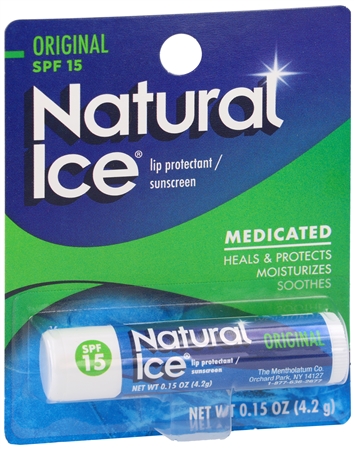 Mentholatum Natural Ice Medicated Lip Balm SPF 15 Original – Image 13
