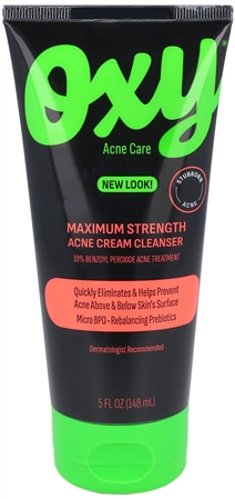 OXY 10% Benzoyl Peroxide Acne Cream Cleanser Maximum Strength – Image 4