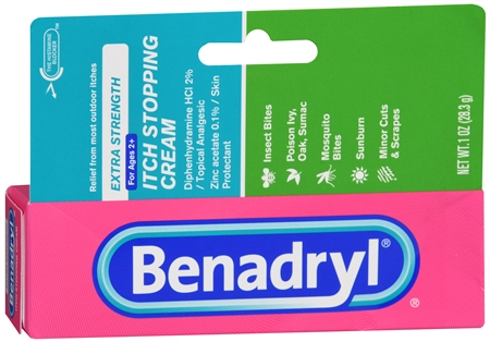 Benadryl Itch Stopping Cream Extra Strength – Image 9