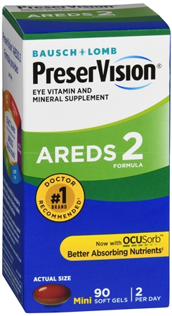 Bausch + Lomb PreserVision AREDS 2 Formula Mini Soft Gels – Image 10