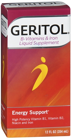 Geritol Energy Support B-Vitamins & Iron Supplement Liquid – Image 8