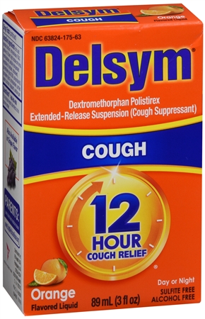 Delsym 12 Hour Cough Relief Liquid Orange – Image 13
