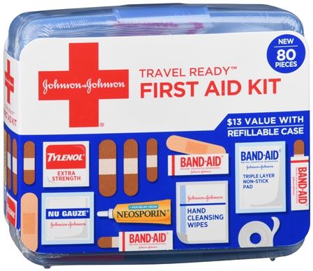 Johnson & Johnson Travel Ready First Aid Kit – Image 6