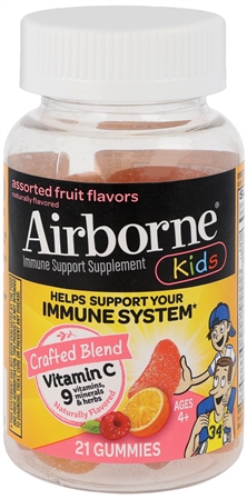 Airborne Kids Immune Support Gummies Assorted Fruit – Image 5