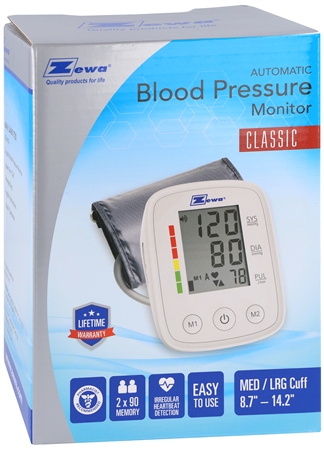 Zewa Automatic Blood Pressure Monitor Classic Medium/Large Cuff – Image 10
