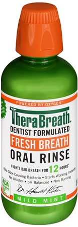 TheraBreath Fresh Breath Oral Rinse Mild Mint – Image 8