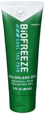 Biofreeze Menthol-Pain Relieving Gel Colorless – Image 5