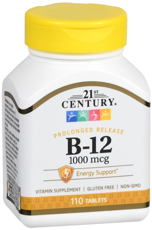 21st Century B-12 1000 mcg Prolonged Release Tablets – Image 9