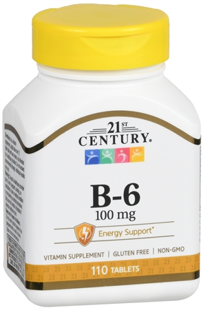 21st Century B-6 100 mg Tablets – Image 9