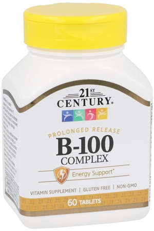 21st Century B-100 Complex Prolonged Release Tablets – Image 9