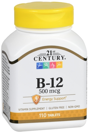 21st Century B-12 500 mcg Tablets – Image 8