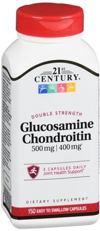 21st Century Glucosamine 500 mg Chondroitin 400 mg Capsules Double Strength – Image 8
