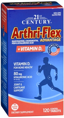 21st Century Arthri-Flex Advantage + Vitamin D3 Coated Tablets – Image 9