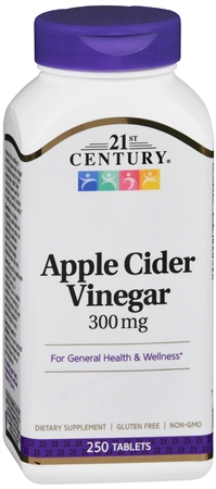 21st Century Apple Cider Vinegar 300 mg Tablets – Image 8