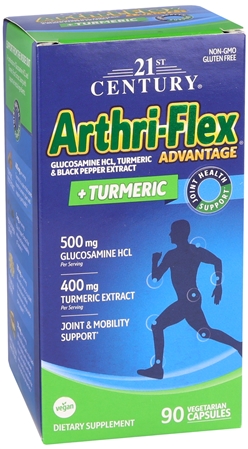 21st Century Arthri-Flex Advantage + Turmeric Vegetarian Capsules – Image 11