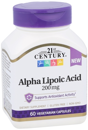 21st Century Alpha Lipoic Acid 200 mg Capsules – Image 9