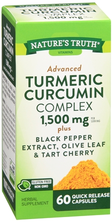 Nature's Truth Turmeric Curcumin Complex 1,500 mg Quick Release Capsules – Image 8