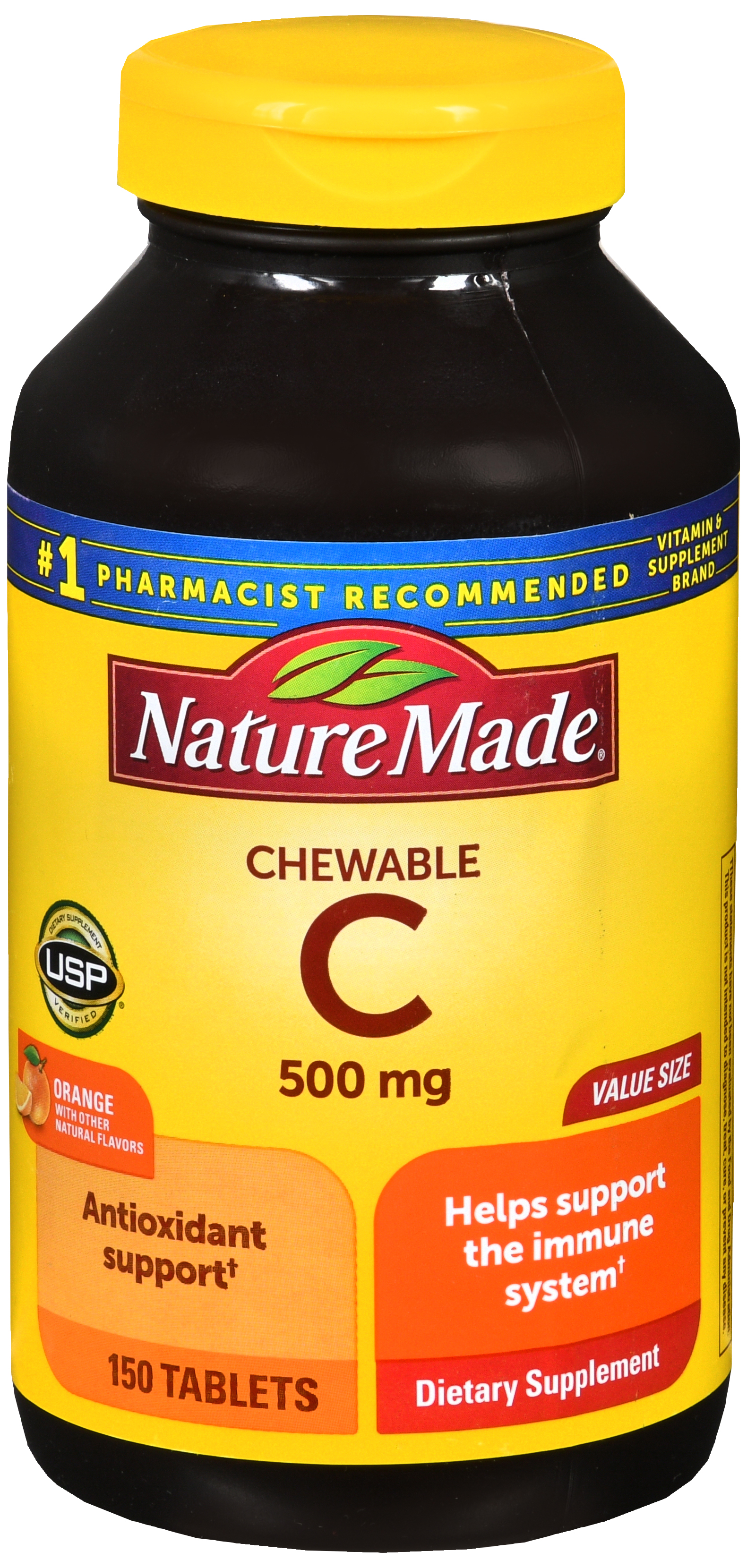 Nature Made C  500 mg Chewable Tablets Orange – Image 21