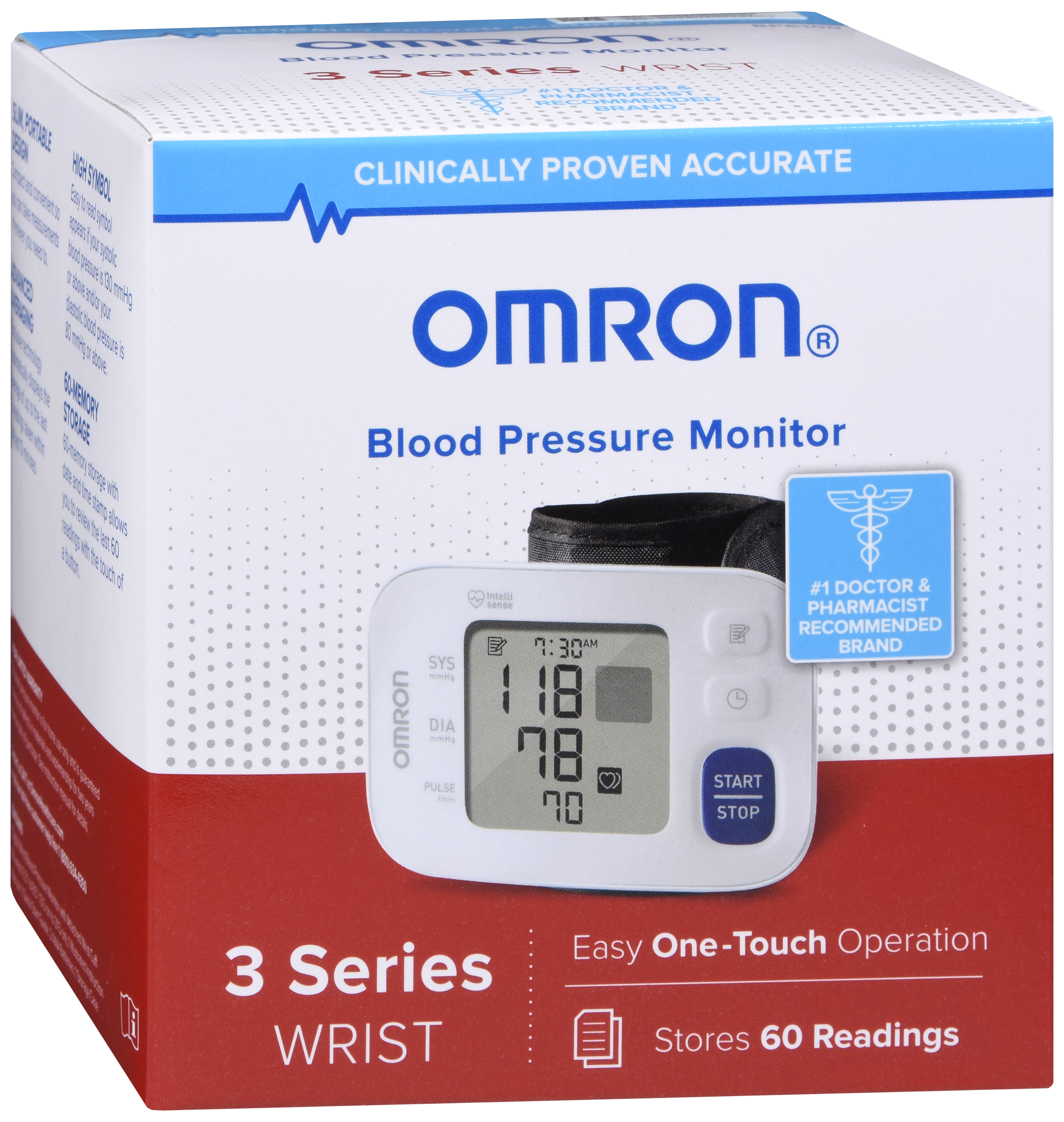 OMRON Blood Pressure Monitor 3 Series Wrist – Image 16