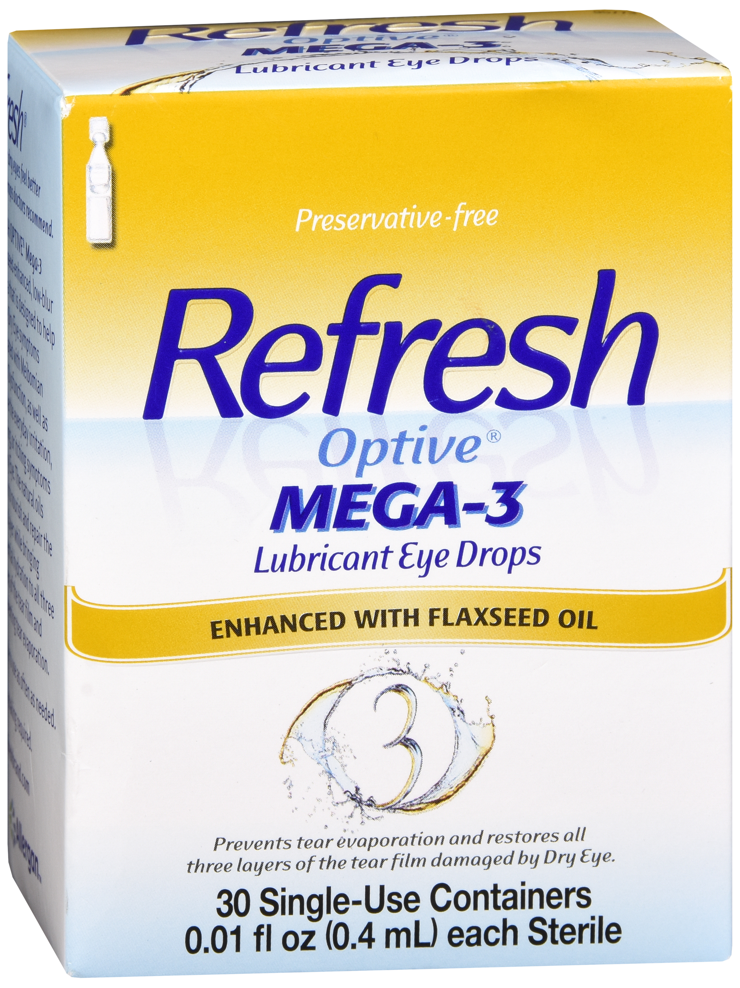 Refresh Optive Mega-3 Lubricant Eye Drops Single-Use Containers – Image 19